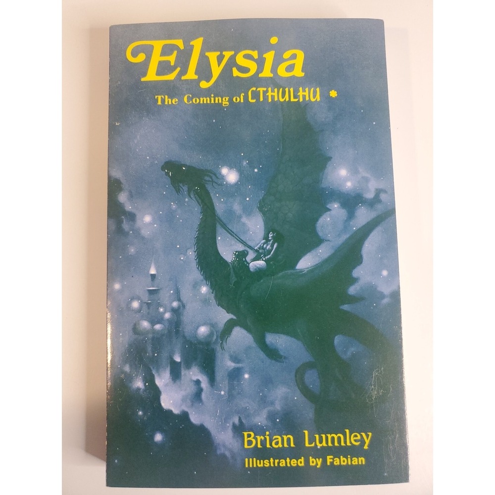 Brian Lumley - Elysia: The Coming of CTHULHU (1989, First Edition, Softcover)